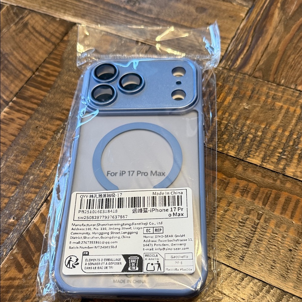 iPhone 17 Pro Max Case - Blue